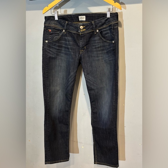 Hudson Women's Collin Flap Skinny Crop Dark‎ Blue Jeans
Size 29 - Picture 1 of 9
